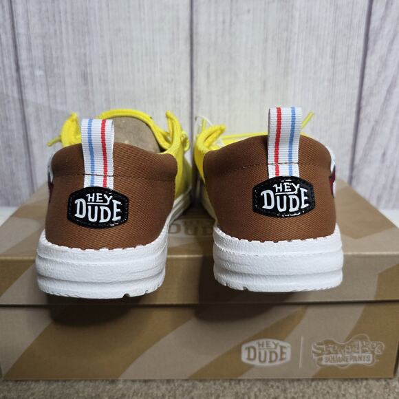 Hey Dude Wendy Funk SpongeBob Shoes Women’s 8 NWTNew in box - Picture 6 of 10
